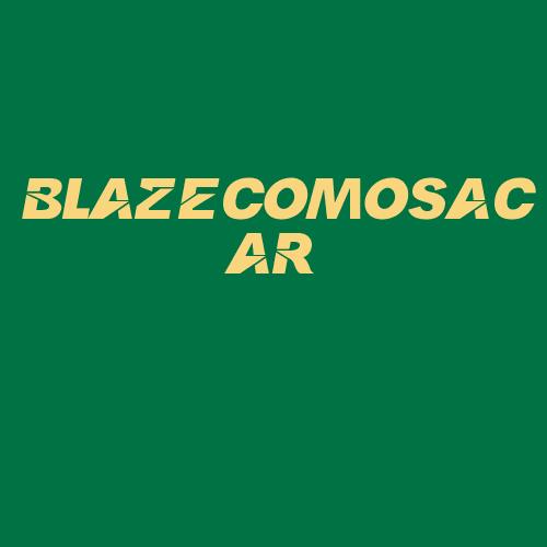 Logo da BLAZECOMOSACAR