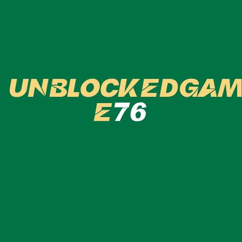 Logo da UNBLOCKEDGAME76